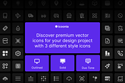 Icoonia Pro | 8.000+ Ultimate Vector, an Icon by Kawalan Studio (Thumbnail 2 of 8)