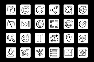 300 Trending Media Controls Icons