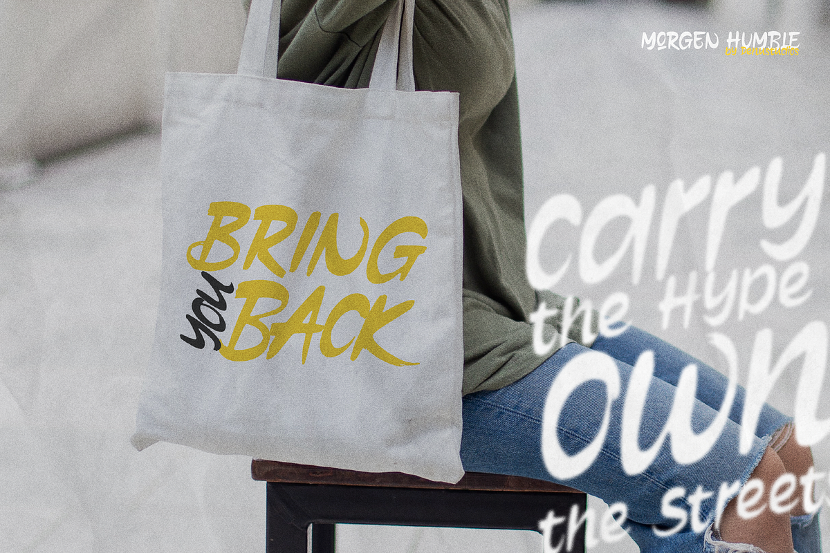 Morgen Humble | Solid Brush Font, a Handwritten Font by Denustudios (Photo 10 of 13)