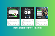 Gym/Fitness Social Media Templates, a Social Media Template by Sincerely Media (Thumbnail 3 of 7)