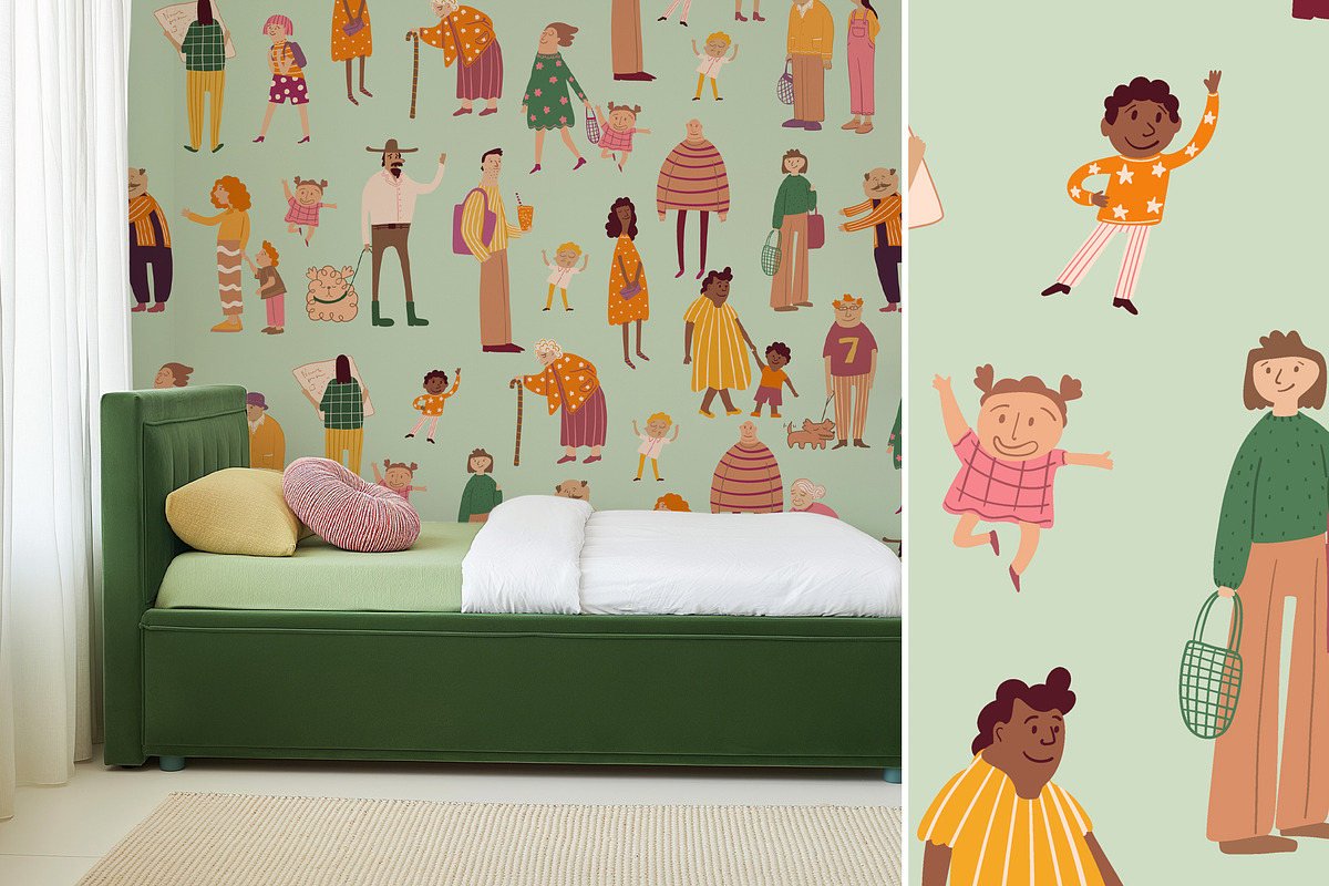 Autumn farm market patterns, a Pattern Graphic by Carpet Tapete Pretzel (Photo 8 of 14)