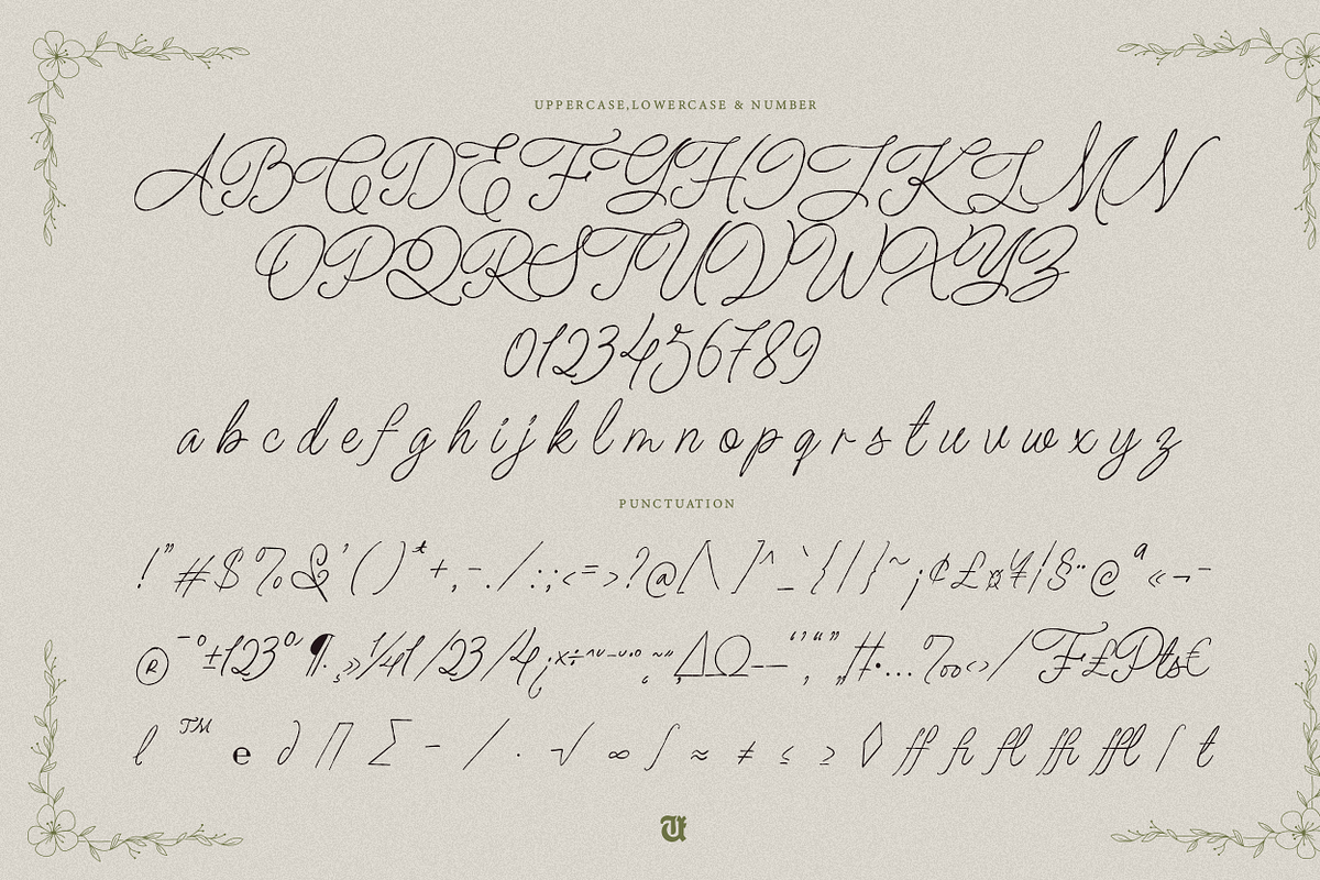UT Nikahan Script -  Updated Version, a Script Font by Universitype (Photo 11 of 12)