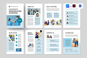 Nonprofit Brochure | Canva & MS Word, a Brochure Template by Leaflove (Thumbnail 1 of 5)