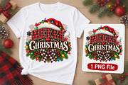 Christmas Coquette Sublimation Png, a Seasonal Illustration by Watercolor design (Thumbnail 2 of 3)