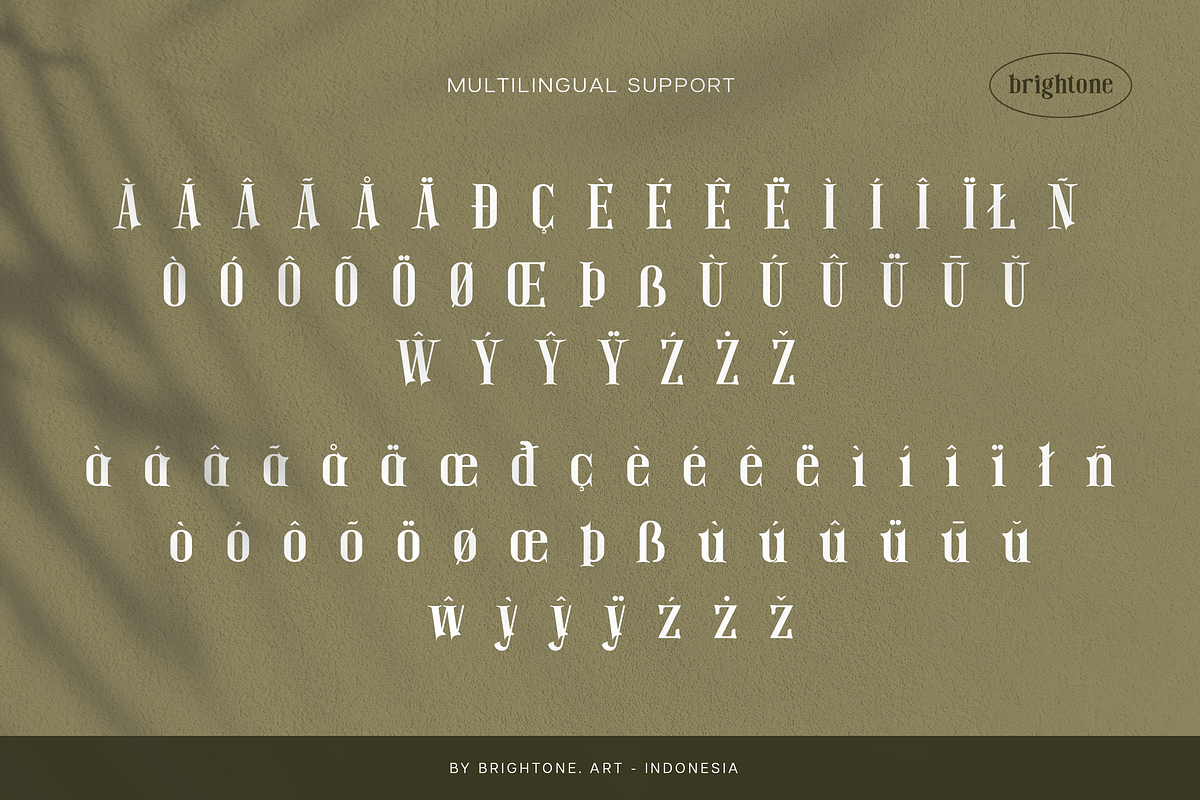 Lalitya Rinde - Modern Serif Font, a Serif Font by Brightone (Photo 4 of 8)