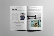 The Best Fashion Magazine Layout, a Magazine Template by Swayang (Thumbnail 11 of 18)