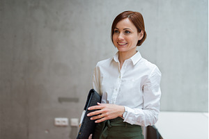 A portrait of young businesswoman., a Person Photo by HalfPoint