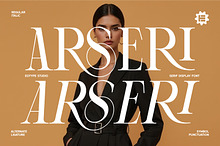 Arseri – Elegant Serif Display Font