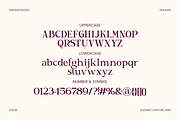 Verona Realies - Elegant Serif Font, a Serif Font by NexaLine (Thumbnail 9 of 10)