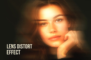Lens Distort Effect Mockup, a Layer Style Add-On by studiogstock