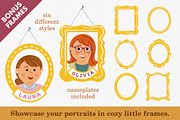 Personal Portrait Maker - FEMALE, a Person Illustration by Scott Hodges (Thumbnail 5 of 5)