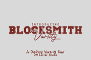 Blocksmith Varsity, a Serif Font by Dm Studio (Thumbnail 1 of 10)