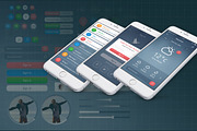 Mobile and Tablet UX UI kit, an UI Kit Template by Alireza Farzad (Thumbnail 15 of 15)