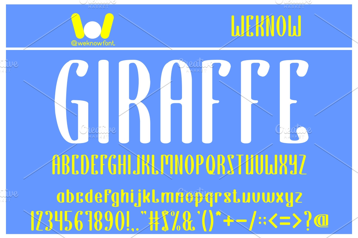 Everything is a test font, a Font by weknow (Photo 4 of 5)