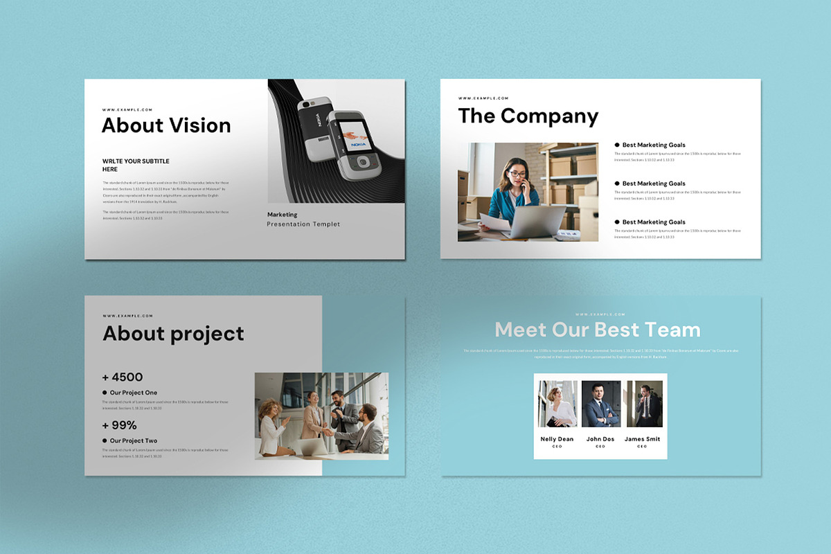 Digital Marketing Agency Template, a Presentation Template by Dream-Lab (Photo 4 of 9)