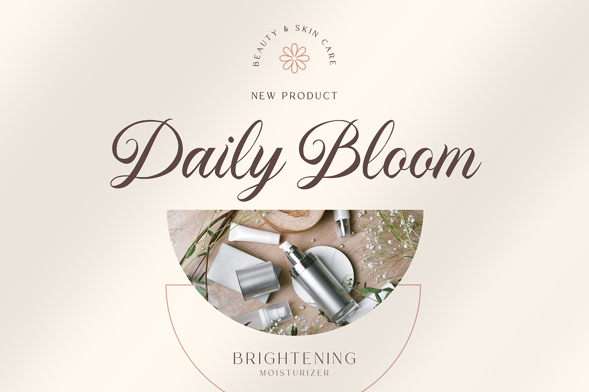 Daybream - Modern Calligraphy Font, a Script Font by Ainun Jinan (Photo 7 of 10)