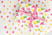 Watercolor Fruits&Desserts Set, a Decorative Illustration by LarysaZabrotskaya (Thumbnail 5 of 5)