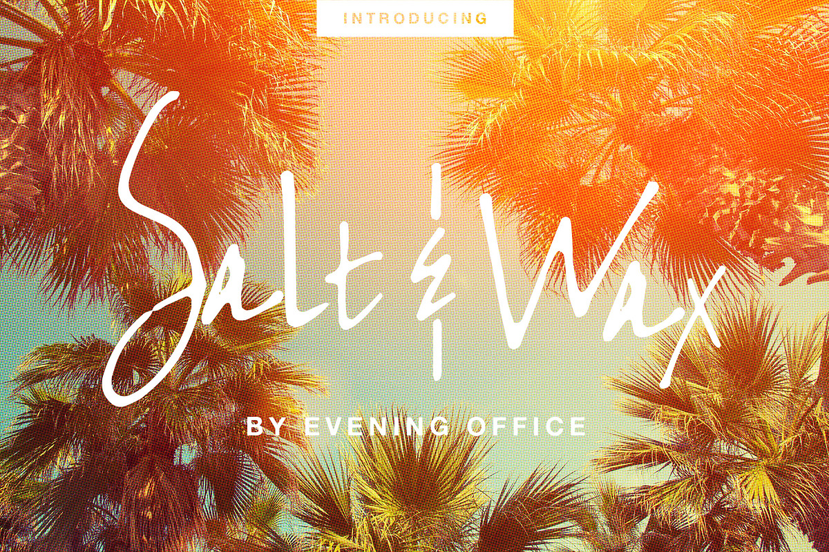 Salt & Wax | Handwritten Font