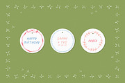 35 Whimsical Vector Borders + Frames, an Object Graphic by Design by Laney (Thumbnail 3 of 14)