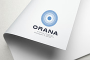 Letter O Circular Sunburst Ai Logo, a Branding & Logo Template by Design_Planet (Thumbnail 2 of 4)