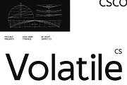 CS Volatile – Contemporary Font, a Sans Serif Font by Craft Supply Co. (Thumbnail 1 of 8)