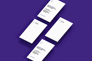 Business cards template: Dynamic S, a Business Card Template by Srg® (Thumbnail 3 of 4)