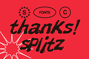 SFC Splitz, a Handwritten Font by Skilline Supply Co. (Thumbnail 5 of 5)