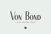 Von Bond - A Classy Sans Serif, a Sans Serif Font by Josh O. (Thumbnail 8 of 8)
