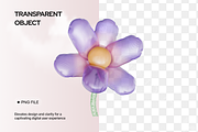 3D Plastic Flowers Illustration, an Object Graphic by Illustrava (Thumbnail 2 of 7)