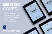 Ebook reader cover mockup, a Books & Magazine Mockup by tinuwiell (Thumbnail 1 of 3)