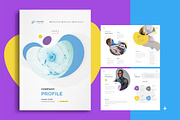 Company Profile, a Brochure Template by WOWPro (Thumbnail 1 of 10)