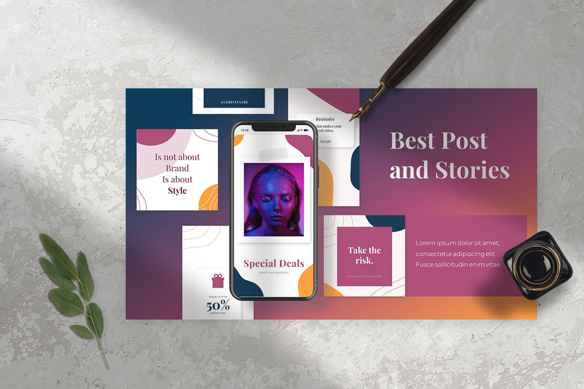 Fashion Chronopost Google Slides, a Presentation Template by Zacomic Studios (Photo 2 of 8)