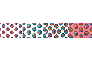 Colorful disco ball patterns, an Arts & Entertainment Photo by ZinetroN