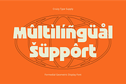 FORMEDIAL - Retro Geometric Display, a Sans Serif Font by Cruizy & Co (Thumbnail 11 of 11)