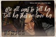 Danica Tribute Brush & SVG Font, a Script Font by Cruzine (Thumbnail 8 of 14)