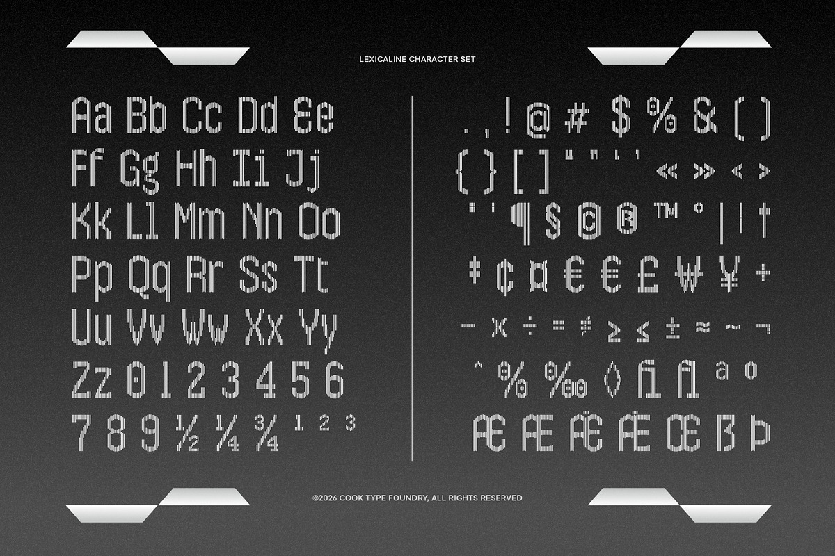 Lexicaline, a Sans Serif Font by graphicook (Photo 2 of 10)