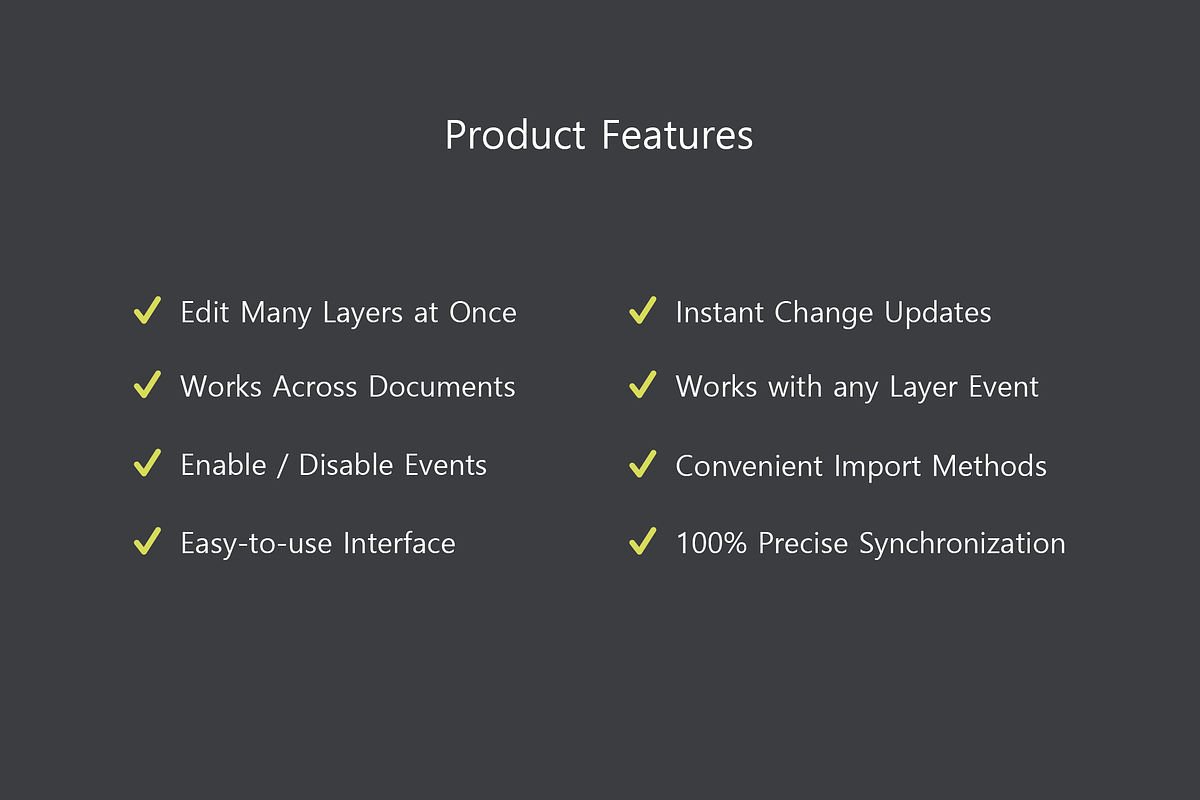 Sync Edit - Layer Synchronize Kit, a Plug-in Add-On by h3design (Photo 8 of 9)