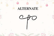 Poster Christmas | Script Font, a Handwritten Font by Scratchones (Thumbnail 8 of 9)