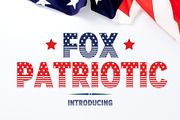 Fox Patriotic font, a Handwritten Font by Fox7 By Rattana (Thumbnail 1 of 6)