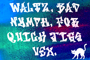 Post Concre, a Blackletter Font by JelekType (Thumbnail 5 of 9)