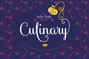 Culinary, a Script Font by Latinotype (Thumbnail 1 of 17)