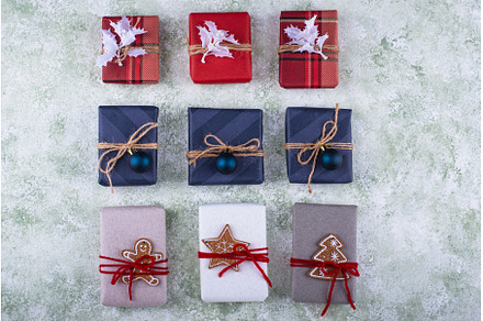 Christmas or New Year gift box, a Holiday Photo by Yulia Furman