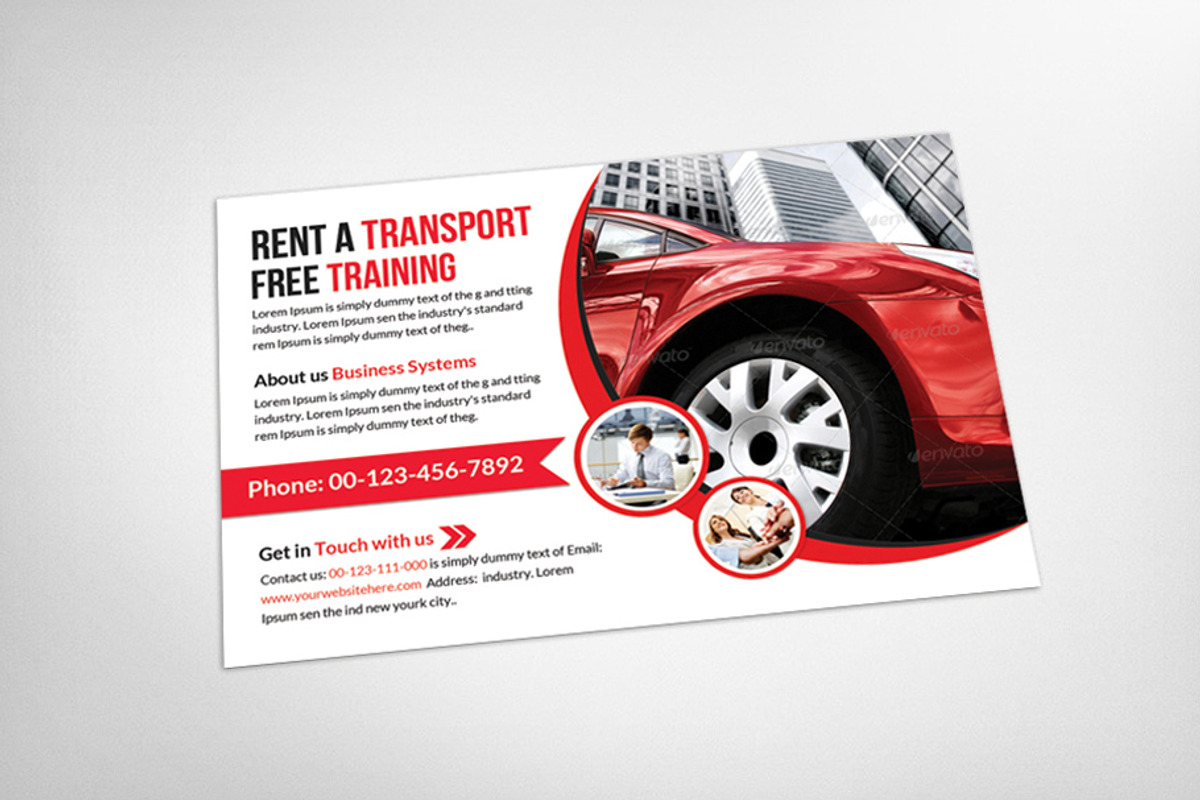 Multi Purpose Postcard Template, a Card Template by graphicforest