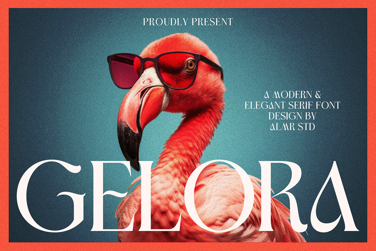 Gelora - Display Serif, a Serif Font by Almeera Std (Photo 1 of 6)