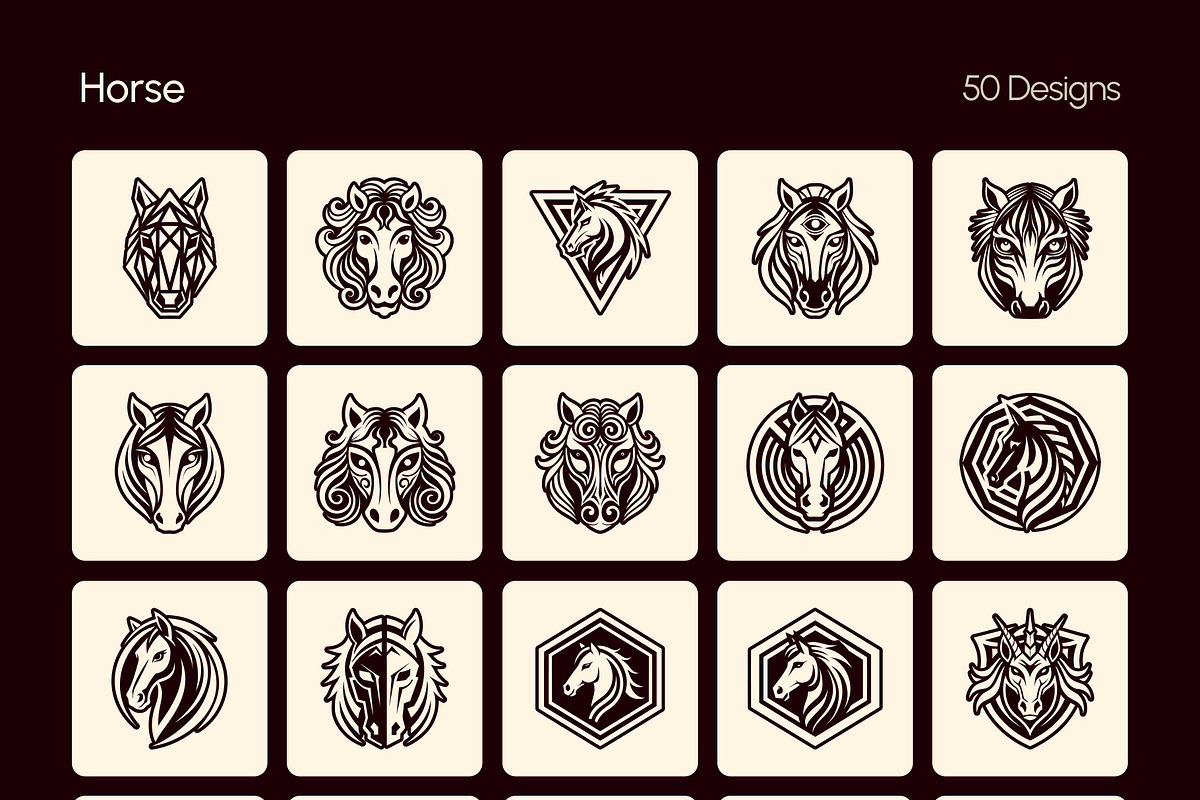 1500 Animal Logos, a Solid Icon by Creative Stall (Photo 22 of 37)