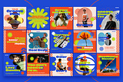 Groove – Retro Pop Instagram Templat, a Templates & Theme by Nenjo Studio (Thumbnail 4 of 5)