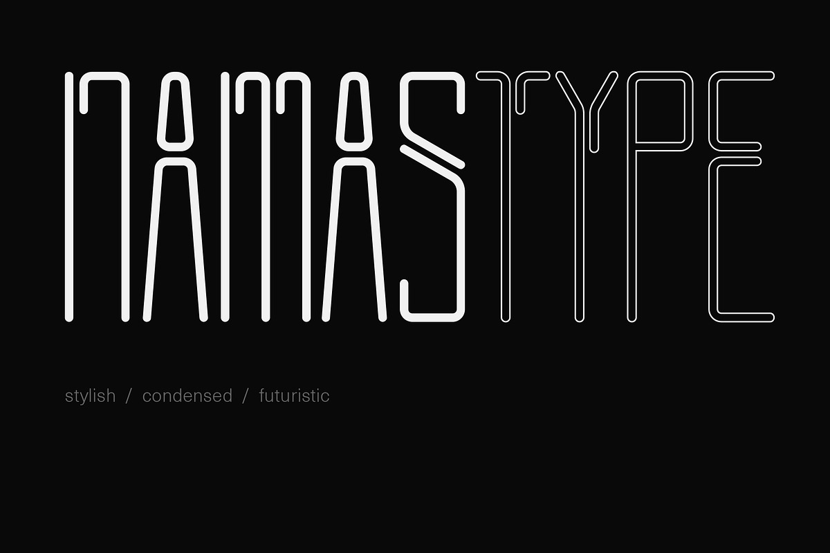 Namas Typeface preview 6