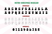 Retro Christmas - Duo Font, a Script Font by AnningArts (Thumbnail 8 of 9)