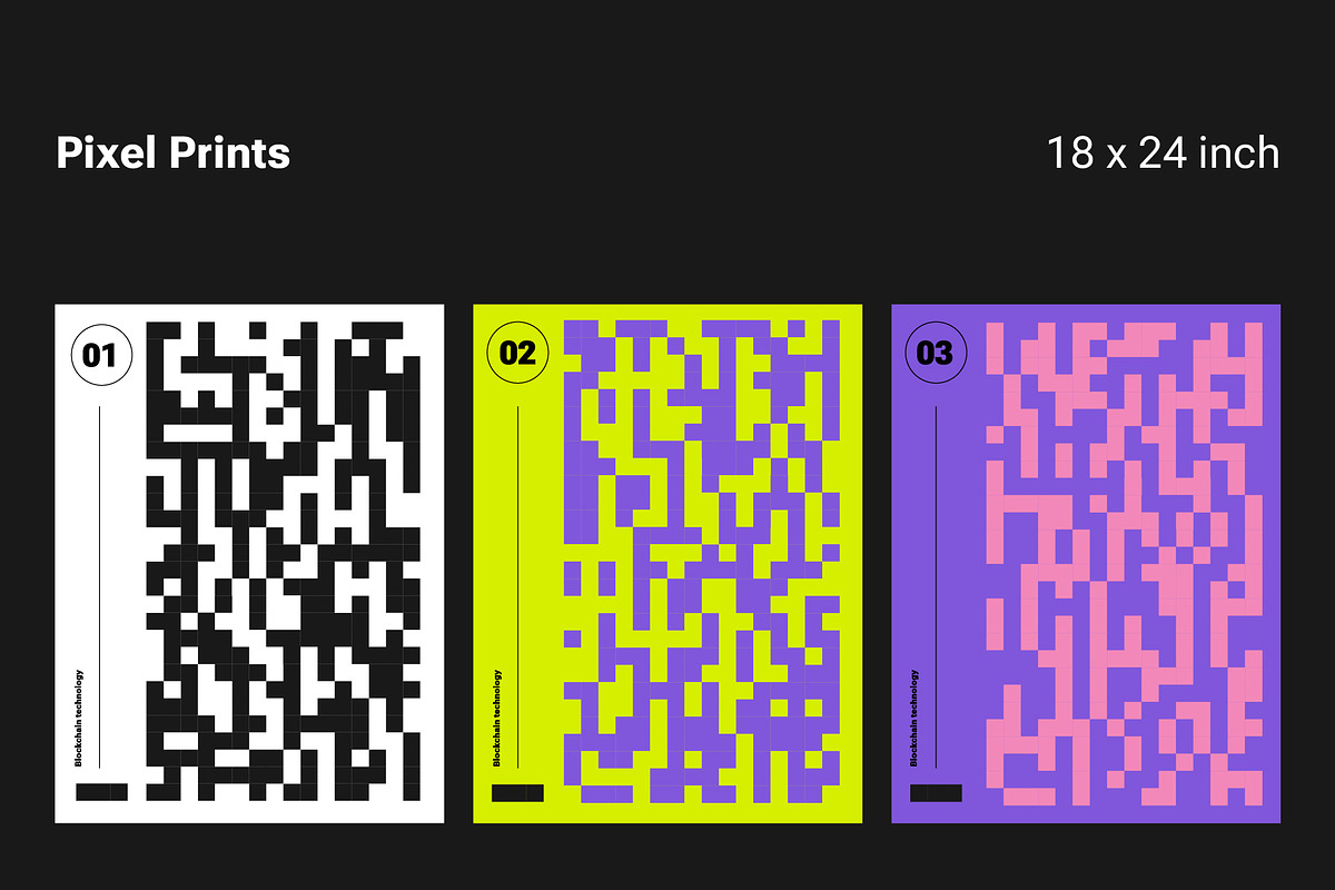 Pixel Prints, a Texture Graphic by Playground (Photo 3 of 3)