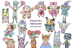 Voodoo Dolls Fall in Love